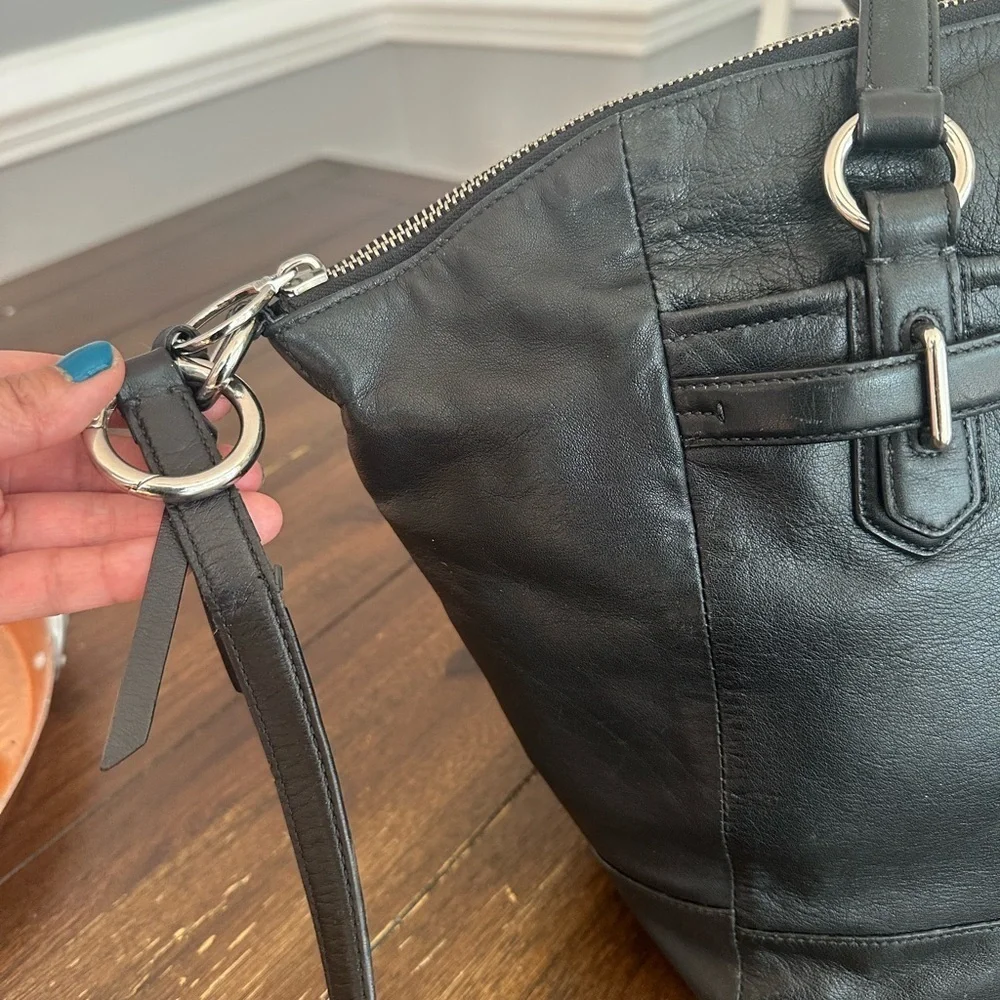 Coach leather satchel